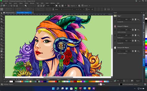 Completely update of the moveable Coreldraw Graphics Suite 2023 2021